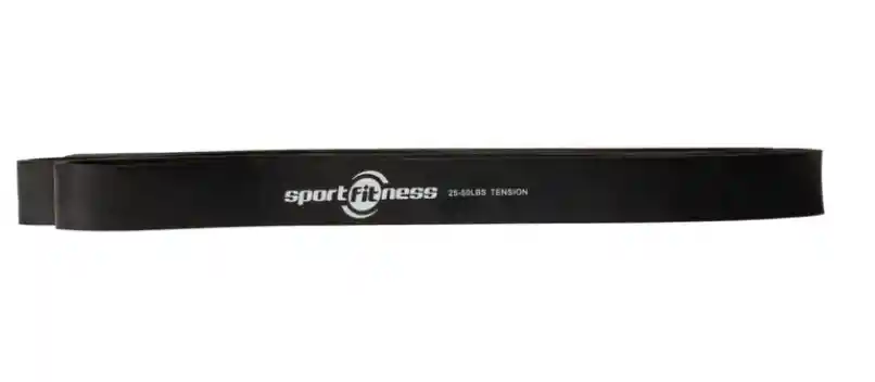 Banda Elastica De Poder Sportfitness Negro