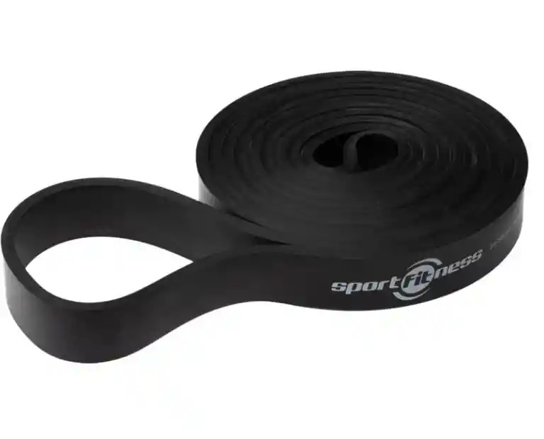 Banda Elastica De Poder Sportfitness Negro