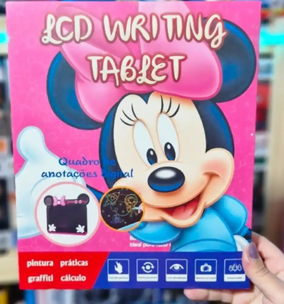 Tableta Magica Lcd De Escritura Y Dibujo Minnie Mouse