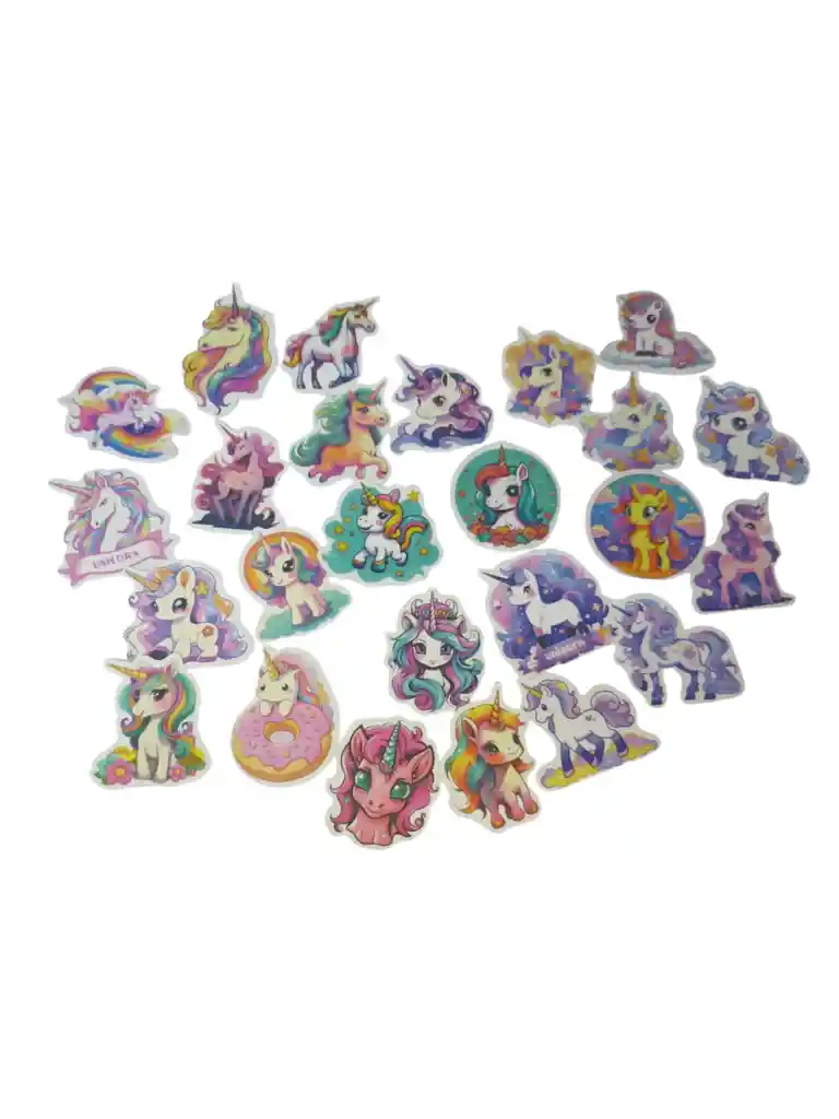 Pegatinas My Little Pony Stickers Calcomanias Adhesivos Coleccion X25 Unidades