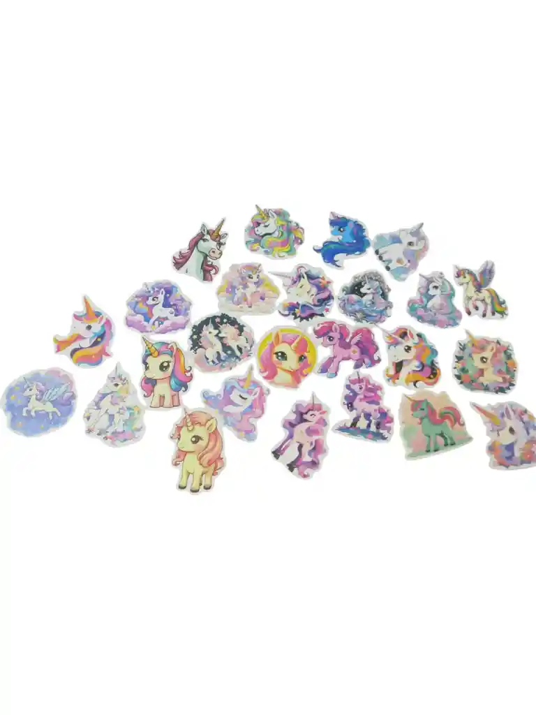 Pegatinas My Little Pony Stickers Calcomanias Adhesivos Coleccion X25 Unidades