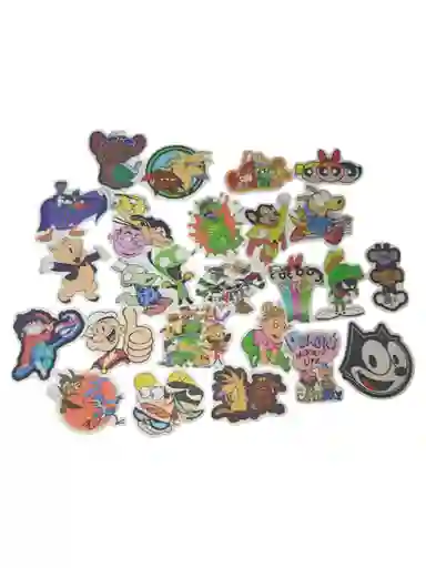 Pegatinas Cartoon Network Stickers Calcomanias Adhesivos Coleccion X25 Unidades