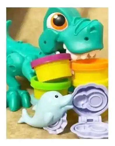 Dinosaurio Juguete Plastilina Para Niños