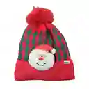 Gorro Papá Noel Navidad Térmico Con Luz