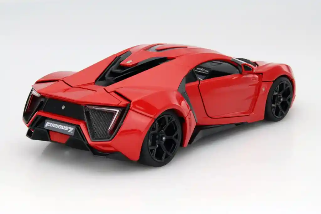 Carro Coleccionable 1:24 Grande Metálico Fast Furious Modelo Lykan Hypersport Vehículo De Fundición, Modelo Coche Juguete Fiesta Regalos, Colección