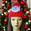 Gorro Papá Noel Navidad Térmico Con Luz