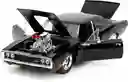 Carro Coleccionable 1:24 Grande Metálico Fast Furious Modelo Dom's 1970 Dodge Charger Rt Vehículo De Fundición, Modelo Coche Juguete Fiesta Regalos, Colección