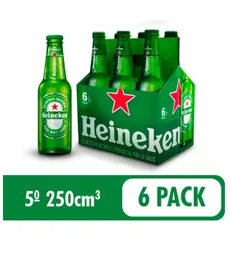 Heineken Cerveza Six Pack