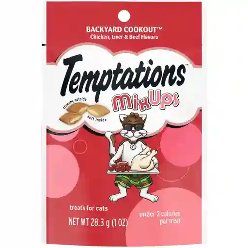 Snacks Gato Pollo Hógado Carne Res Temptations