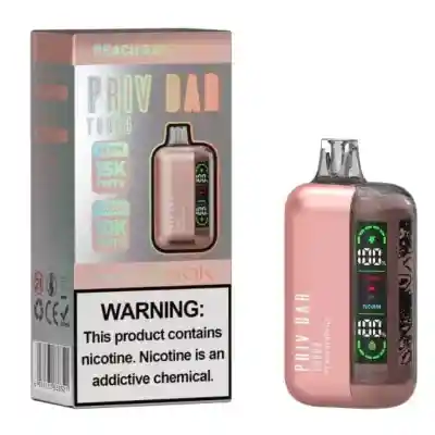 Vape Priv Bar Turbo - Peach Berry Ice - 15k/10k Puff - 5% Nicotina