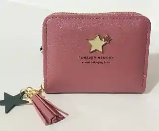 Cartera Coquette Estrellas Palo De Rosa Ref 5