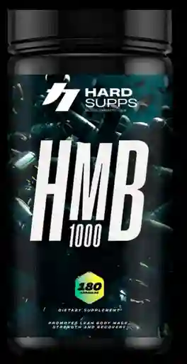 Hmb 1000 Recuperador Muscular Hard Supps 120 Capsulas
