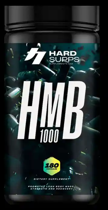 Hmb 1000 Recuperador Muscular Hard Supps 120 Capsulas