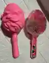 Maracas De Navidad Papa Noel Con Luz Rosadas X2 Unidades
