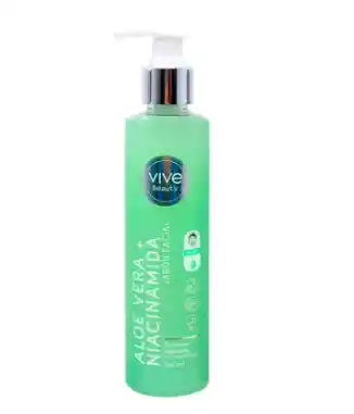 Jabón Facial Aloe Vera + Niacinamida Vive Beauty 240ml