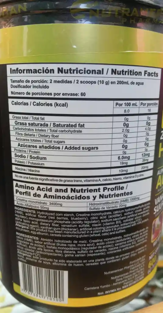 Nutramerican Crea Stack