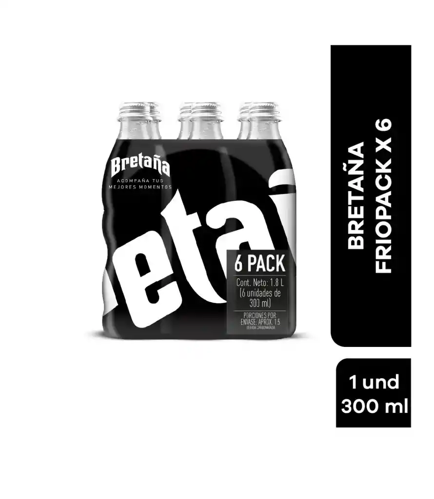 Bretaña Soda Friopack X 6