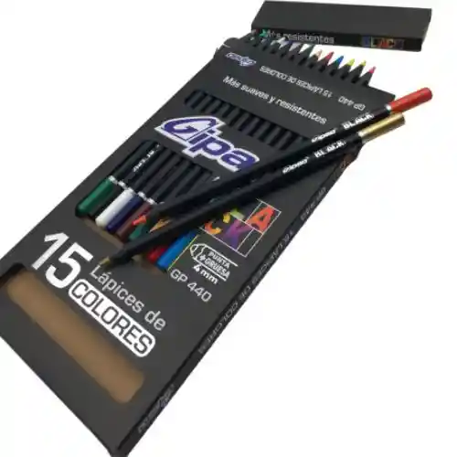Color Gipao X15 Linea Black Unipunta 4mm