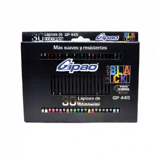 Color Gipao X30 Linea Black Unipunta 4mm