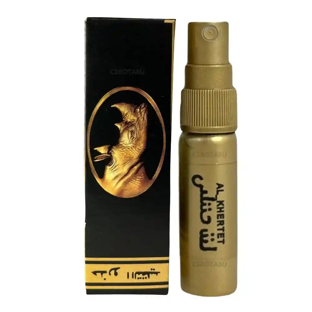 Rhino Retardante Masculino Dorado En Spray