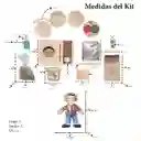 Kit 2 - Kit Siembra Sublimado - Muñeco Año Viejo