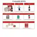 Kit 3 - Caja Roja Con Vino Paisa - Muñeco Año Viejo