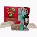 Kit 5 - Caja Roja Con Vino Muñeca - Muñeco Año Viejo