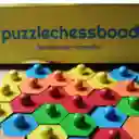 Juego Niños Puzzlechesse Rompecabeza En Madera