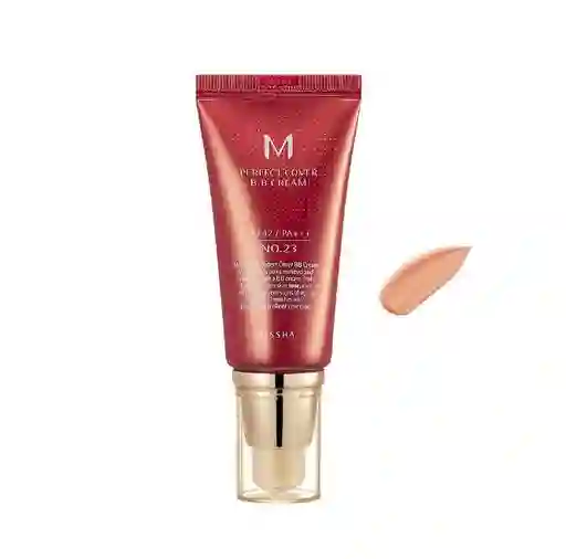 Bb Cream Missha - M Perfect Cover Spf 42 Pa+++ Tono #23 - Natural Beige - 50ml