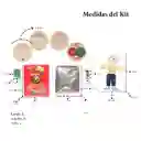 Kit 13 - Caja Roja Tradicional - Muñeco Año Viejo