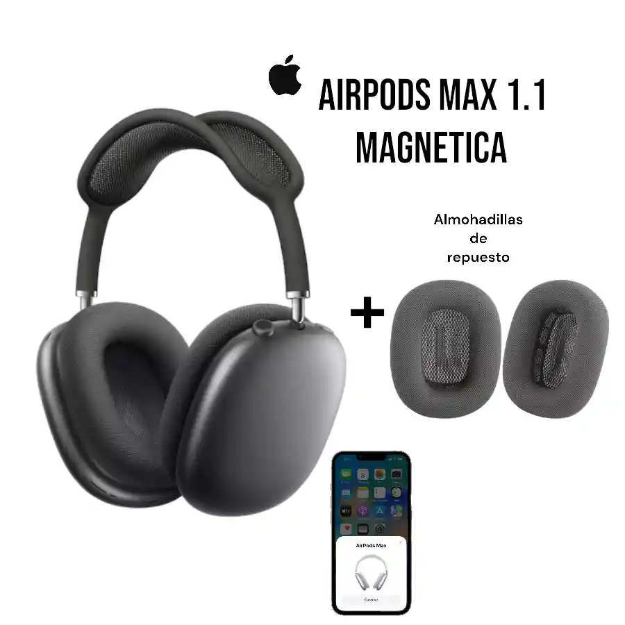 Airpods Max 🎧 1.1 Apple Magnetica | Diademas Audífonos Bluetooth