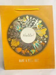 Bolsa De Regalo Hello Terracota 32*26*8