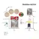 Kit 16 - Cenefa Roja Tradicional - Muñeco Año Viejo