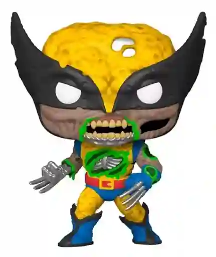 Funko Pop Marvel Zombies Glow In The Dark Figura Coleccionable Zombie Wolverine 662