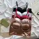 Bustier Corpiño Top Satin