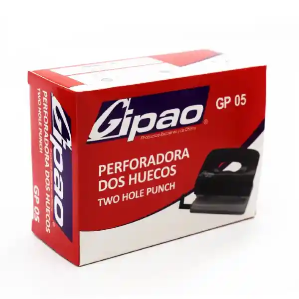 Perforadora Gipao (gp-05) 2 Huecos Mediana