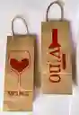 Bolsa De Regalo Vino Kraf