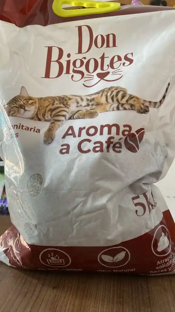 Don Bigotes Arena Para Gatos Aroma Café