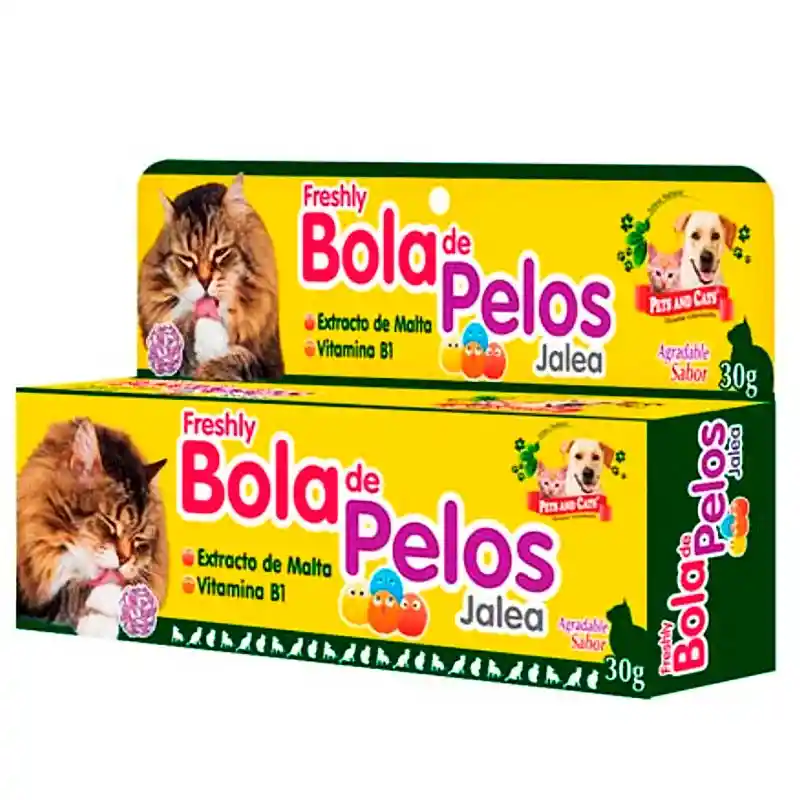 Natural Freshly - Freshly Bola De Pelos Jalea X Tubo