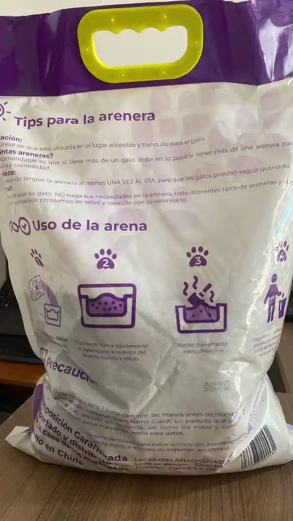 Don Bigotes Arena Para Gatos Aroma Lavanda