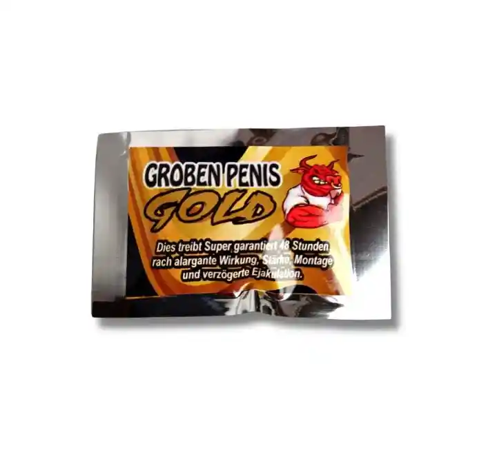 Groben Penis Gold Potencializador Sexual Masculino