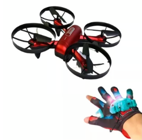 Mini Dron Recargable Con Luces Led Control Remoto De Manos ...