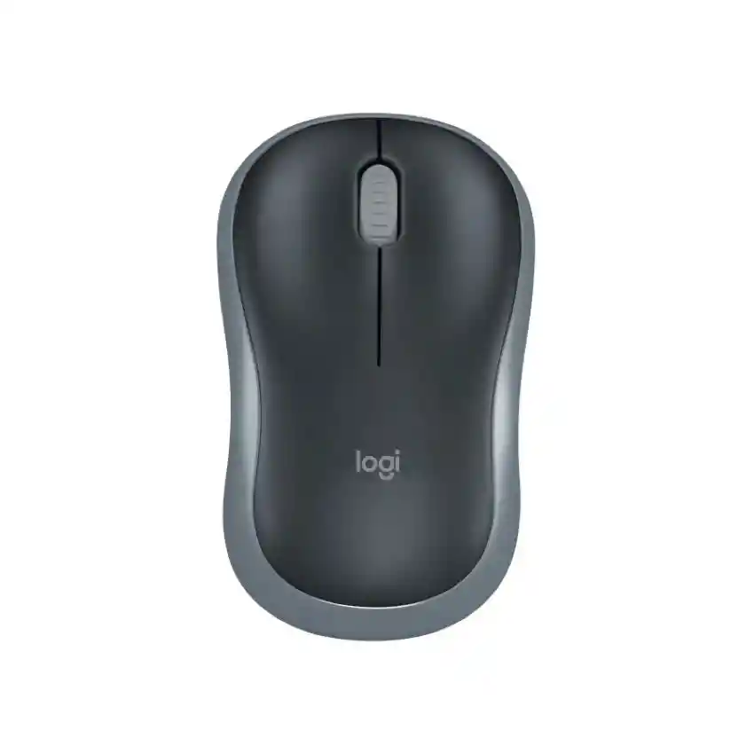 Mouse Inalámbrico Logitech M185 Color Gris-negro Original