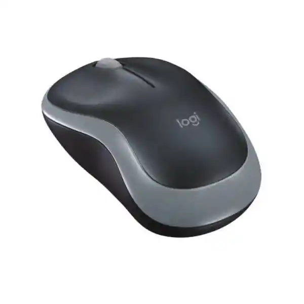 Mouse Inalámbrico Logitech M185 Color Gris-negro Original