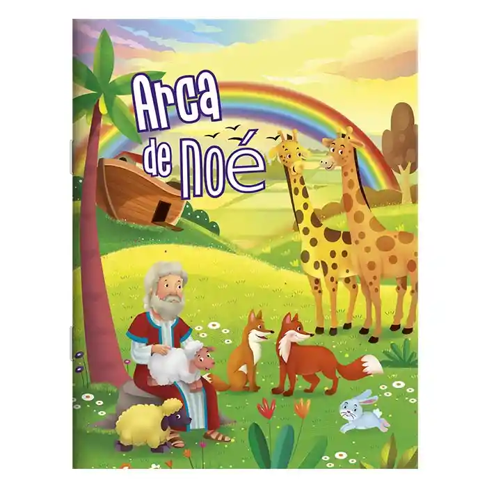 Rompecabezas Con Libro Arca De Noé Para Niños