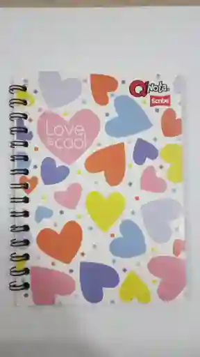 Cuaderno Cuadriculado Argollado 100 Hojas