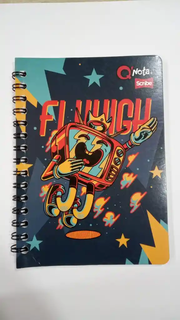 Cuaderno Cuadriculado Argollado 100 Hojas