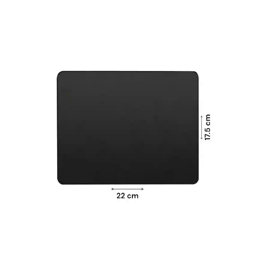 Mouse Pad Sencillo Ergonómico Antideslizante 4mm Grosor