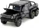 Carro Coleccionable Pink Slips Mercedes-benz G 63 Amg 6x6 Negro Camuflado Modelo Descapotable Coche Juguete Fiesta Regalos, Colección