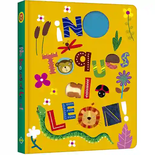 Libro Sensorial No Toques Al León Táctil Sensorial Niños